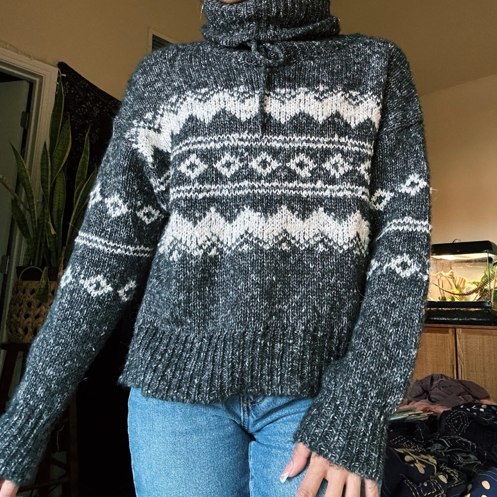 cowl neck sweater ❄️